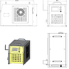 フォークリフト用20KW IP 67高保護外部充電器 